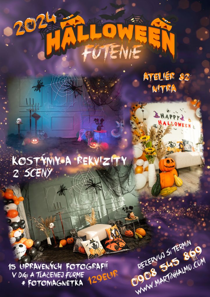 Halloweenske fotenie